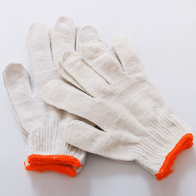 Cotton Protective Safety Working Gloves