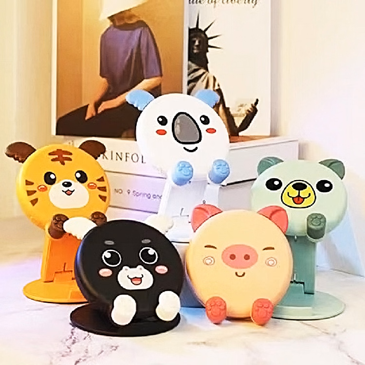 Cute animal phone holder