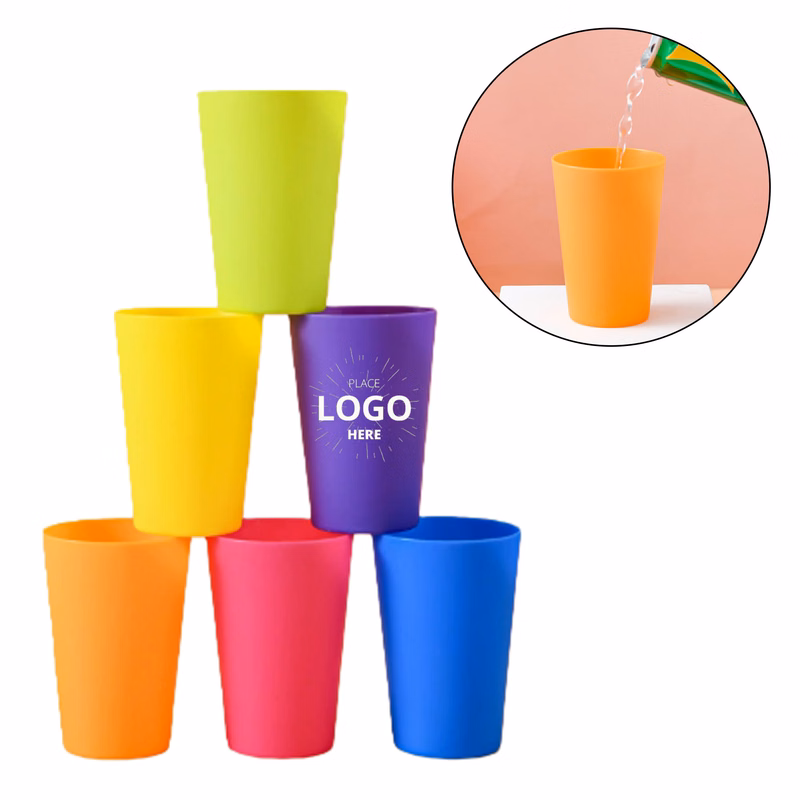 Colorful Plastic Water Cup