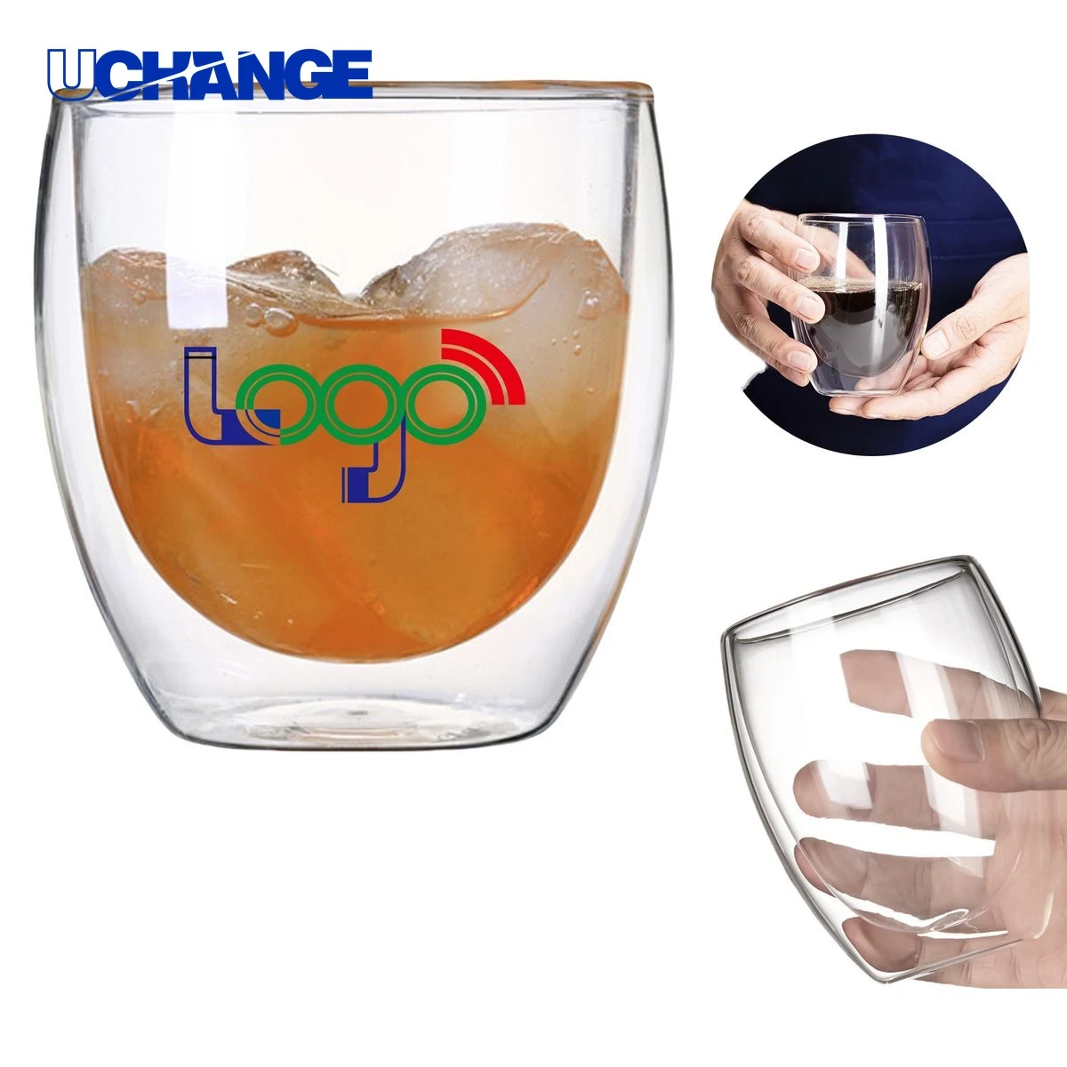 9oz Glass Coffee Mug 1