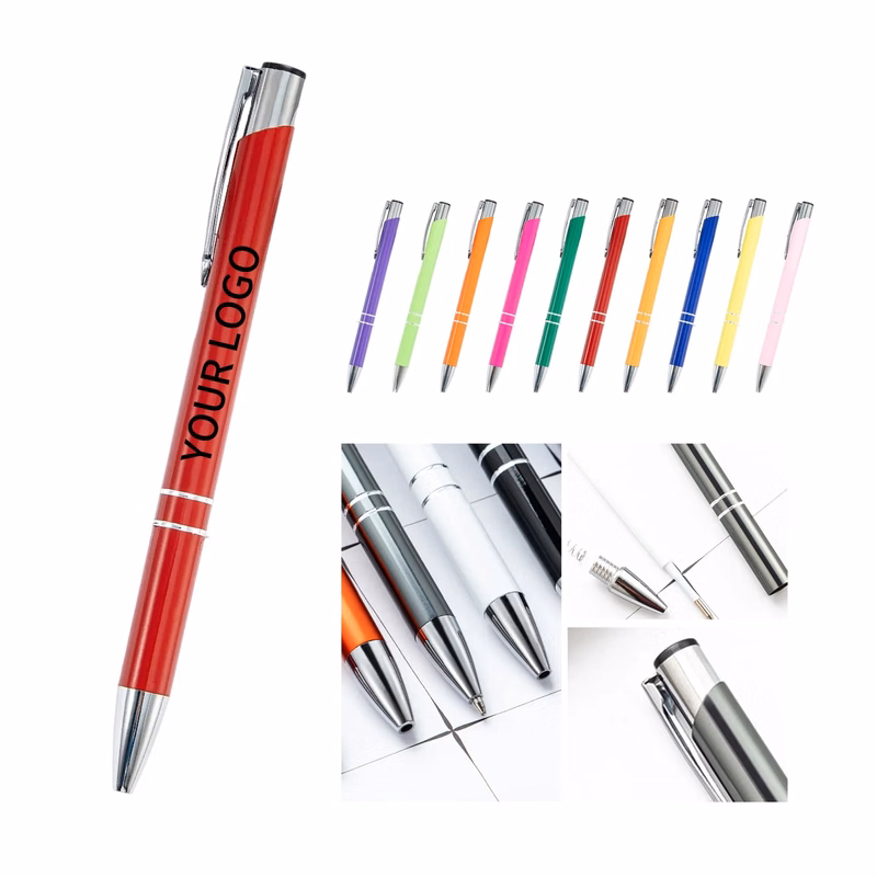 5.39 Inch Stylus Pen Metal Rubber Grip Office or Events