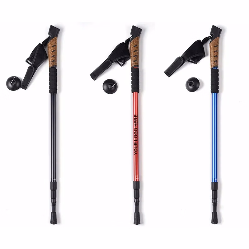 Tri-Fold Trekking Pole Cork Handle