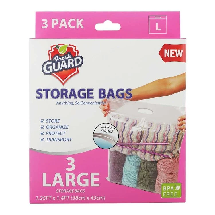 Fresh Guard Storage Bags Large 3pk 1