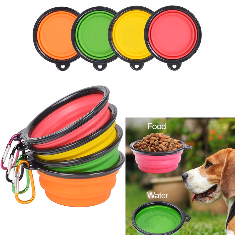 Silicone Foldable Pet Feeding Bowl