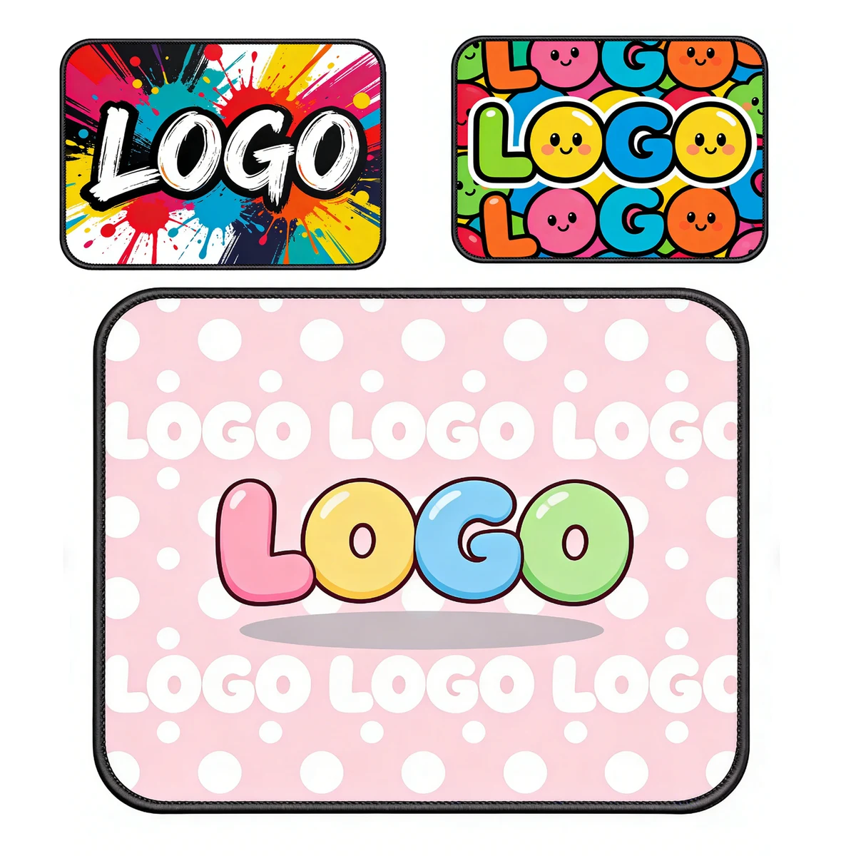 Full-Color Printed Rubber Mouse Pad 1