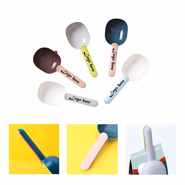 MOQ50 PCS Custom Cat Food Scoop With Ergonomic Handle