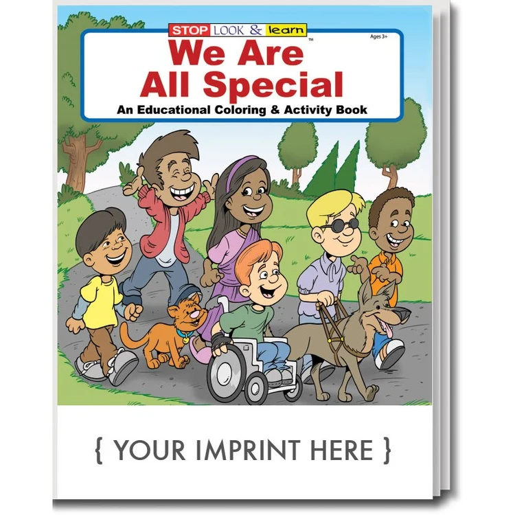 COLORING BOOK - We Are All Special Coloring & Activity Book 1