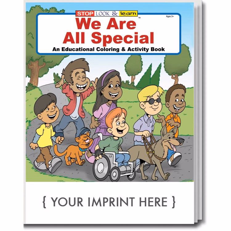 COLORING BOOK - We Are All Special Coloring & Activity Book