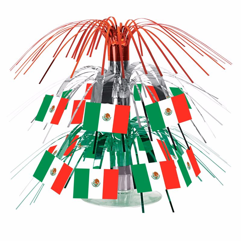 Mexican Flag Mini Cascade Centerpiece