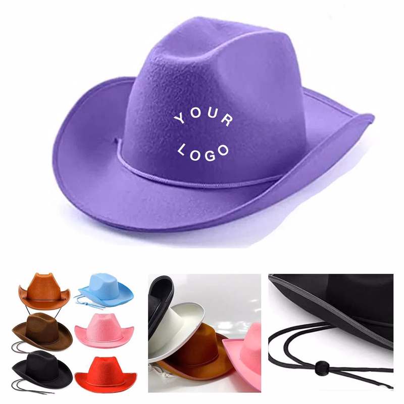 Felt UV Protection Summer Cowboy Hat
