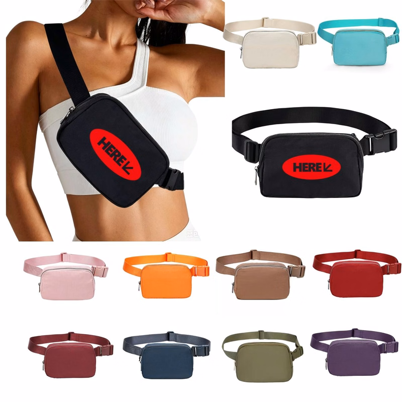Eco Nylon Adjustable Crossbody Fanny Pack