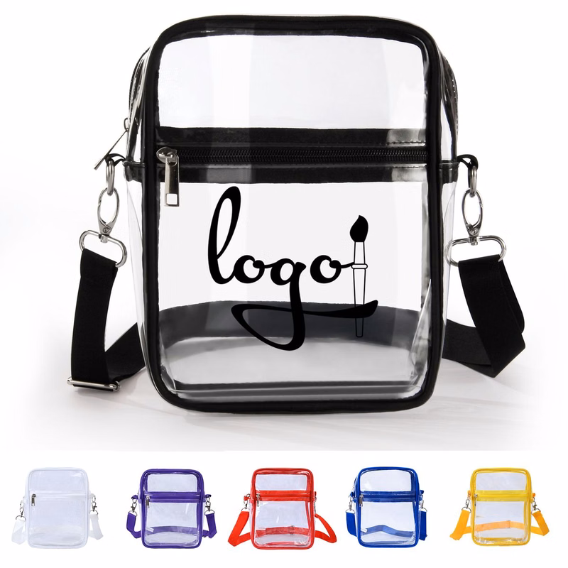 PVC Transparent Shoulder Crossbody Bag