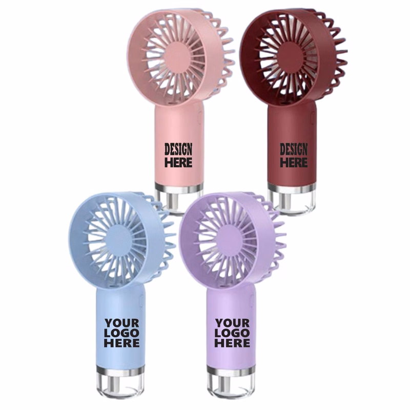 Portable Water Spray Misting Desk Fan