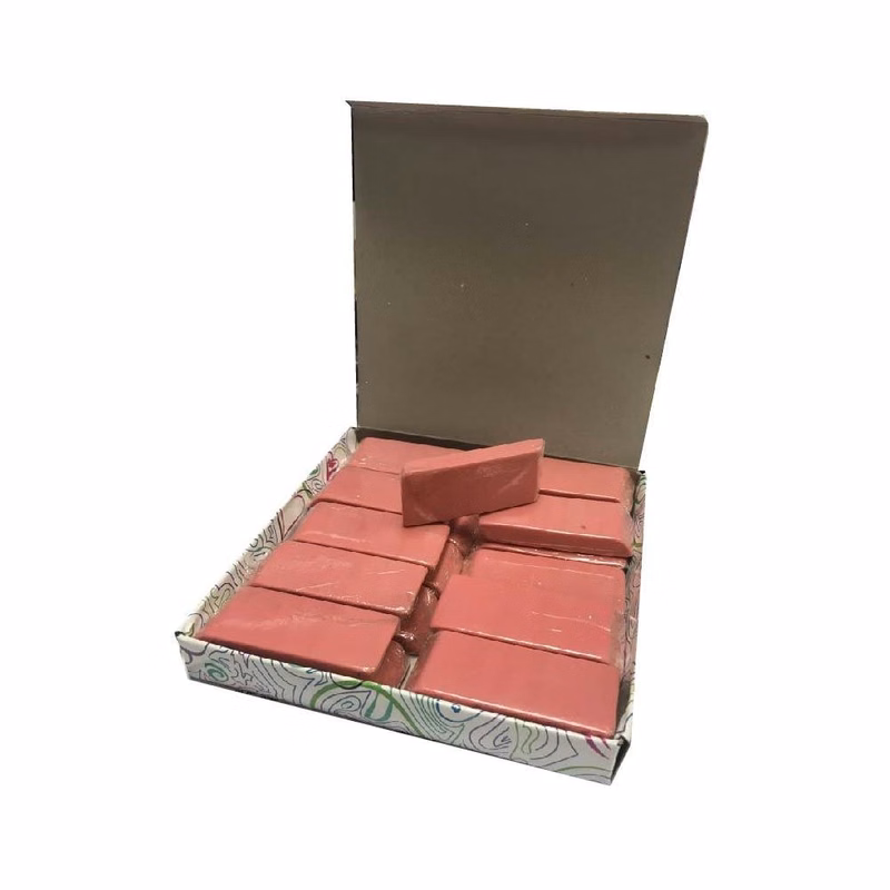 Bevel Erasers - 480 Pieces Pink