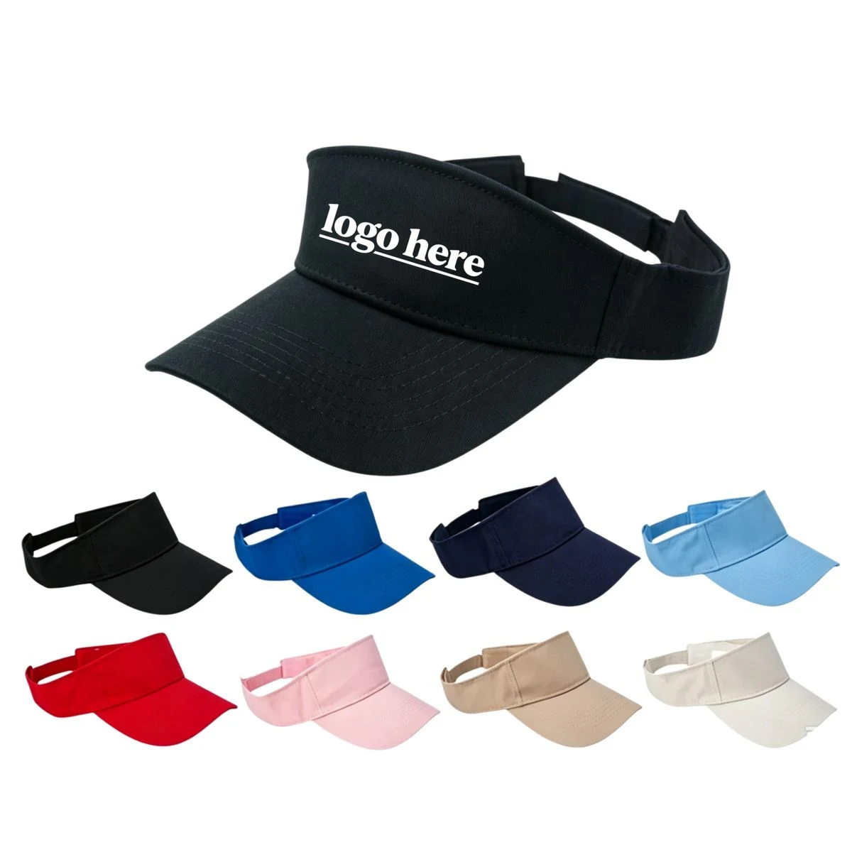 Custom Logo Sports Visor 1