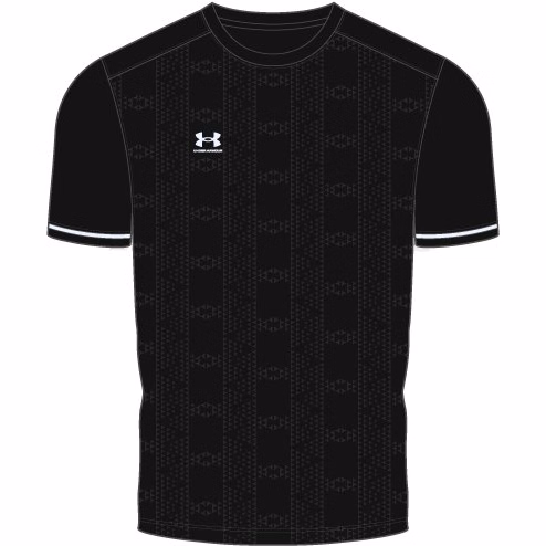 UA Challenger Stripe Boys' Short Sleeve Jersey