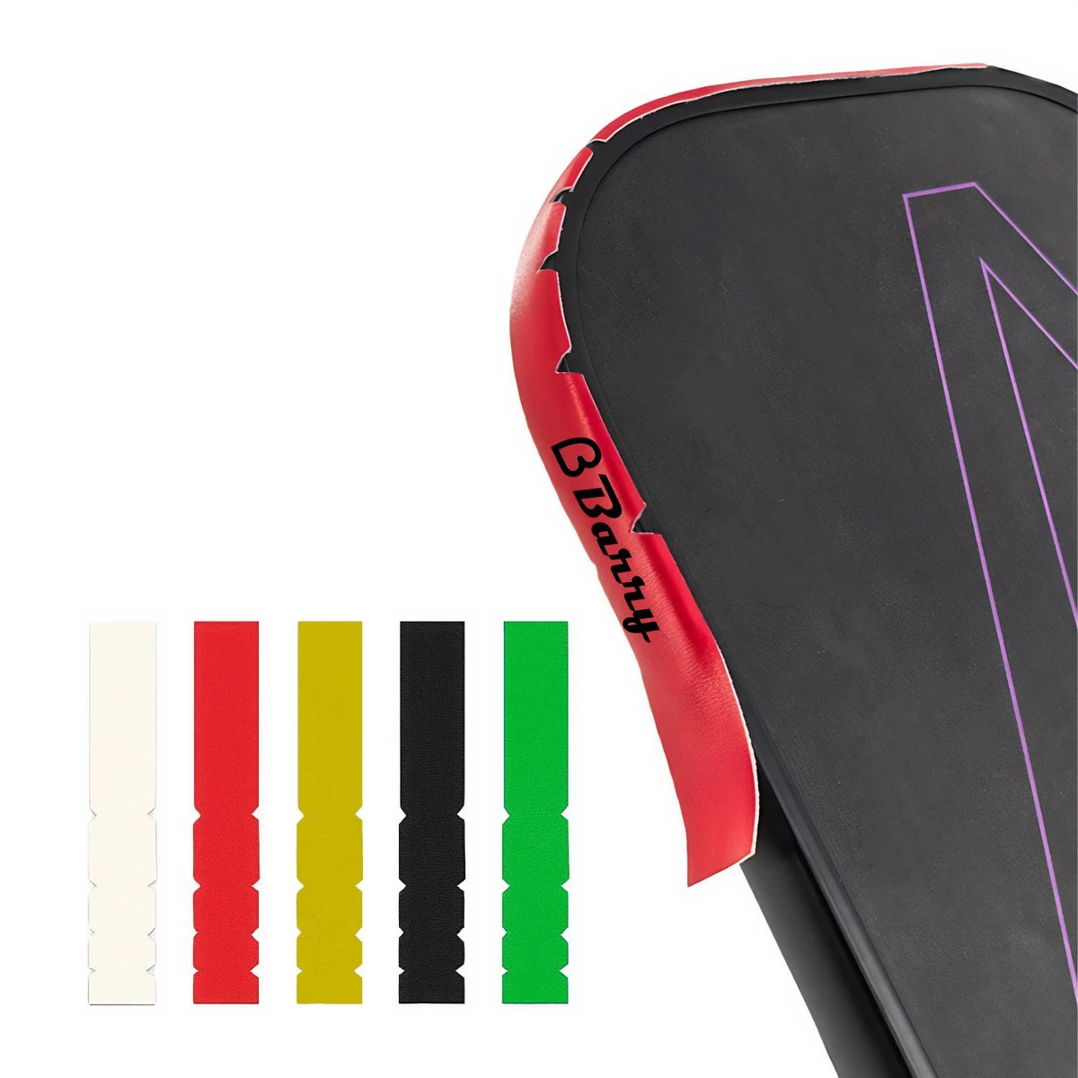 3 Pcs PU Pickleball Paddle Protection Tape 1