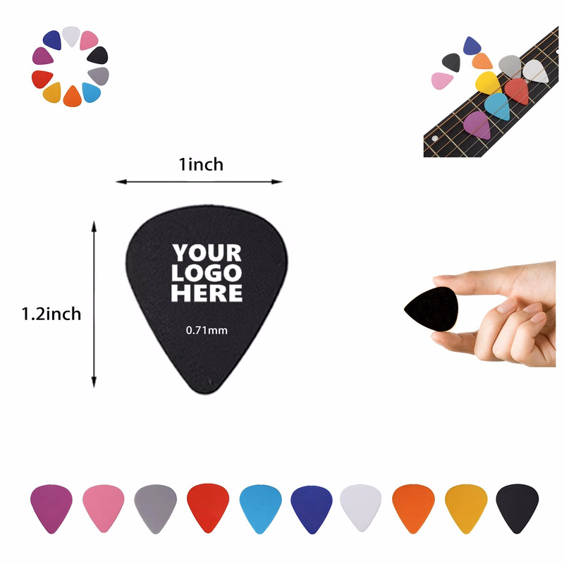 0.71mm Guitar Pick MOQ100