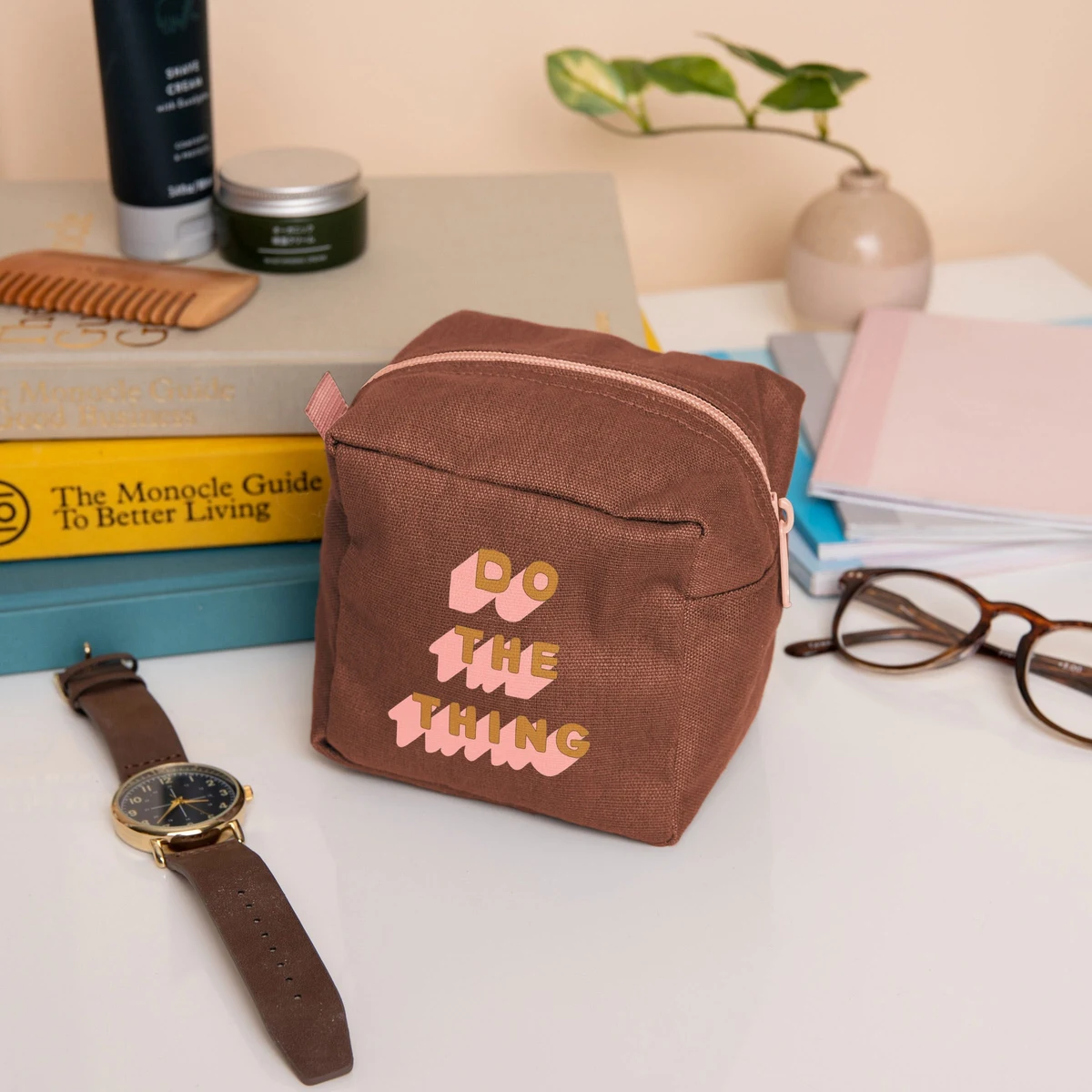 MOD POUCH - LARGE - COLORED CANVAS 1