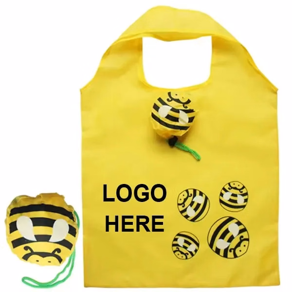 Reusable Bee Shaped Foldable Shopping Bag
