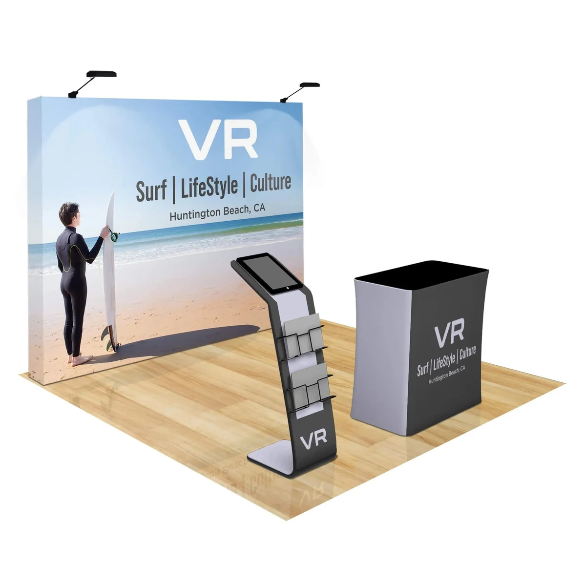 10ft Pop-Up Trade Show Booth 1