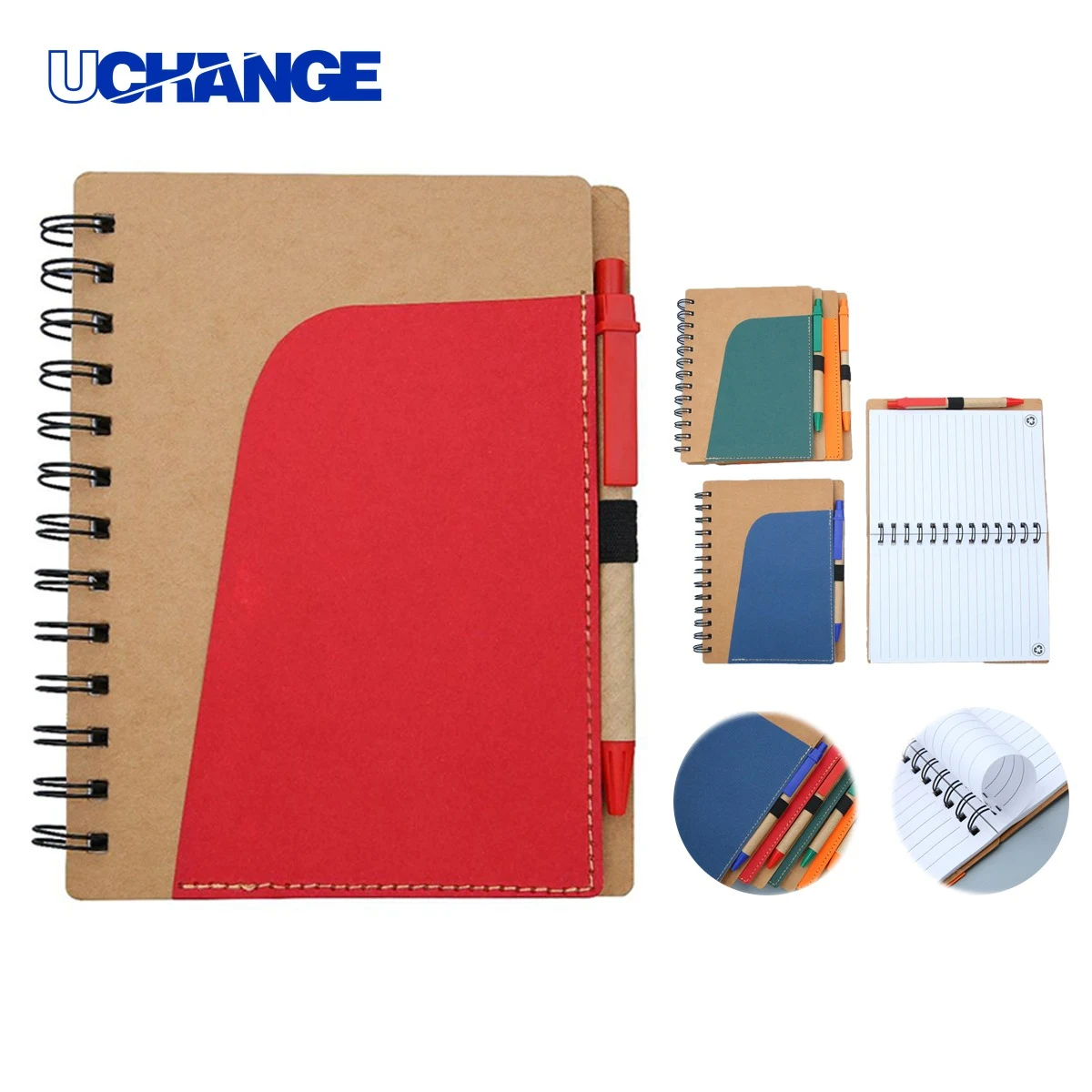 Spiral Bound Notepad and Pen Set 1