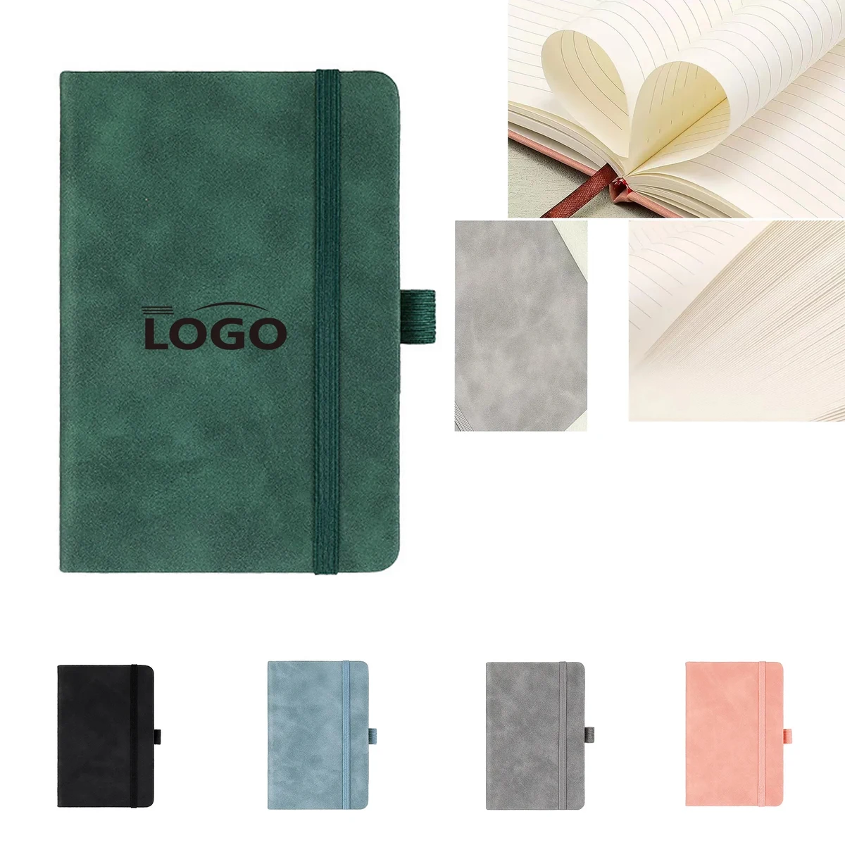 A6 Notebook With Elastic Strap 1