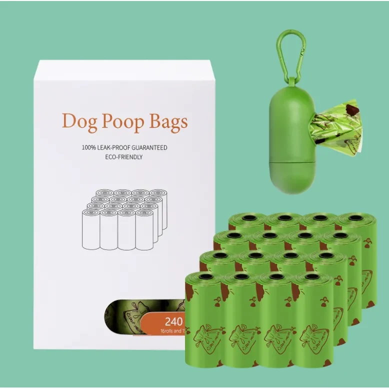 Biodegradable Dog Poop Bag with Dispenser 1