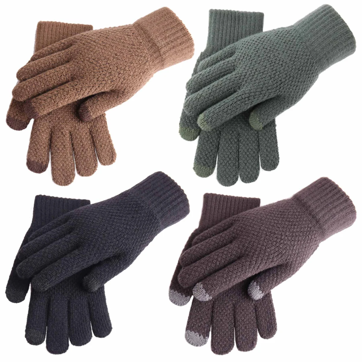 Two Finger Touch-Screen Gloves 1