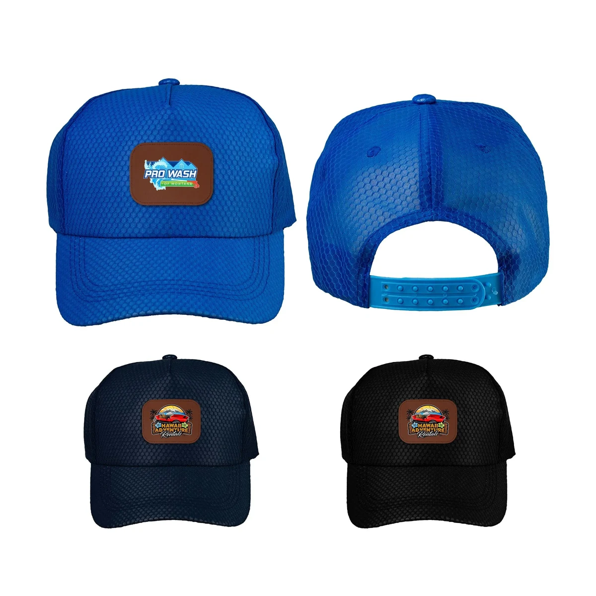 Full Color Honeycomb Pattern Hat 1