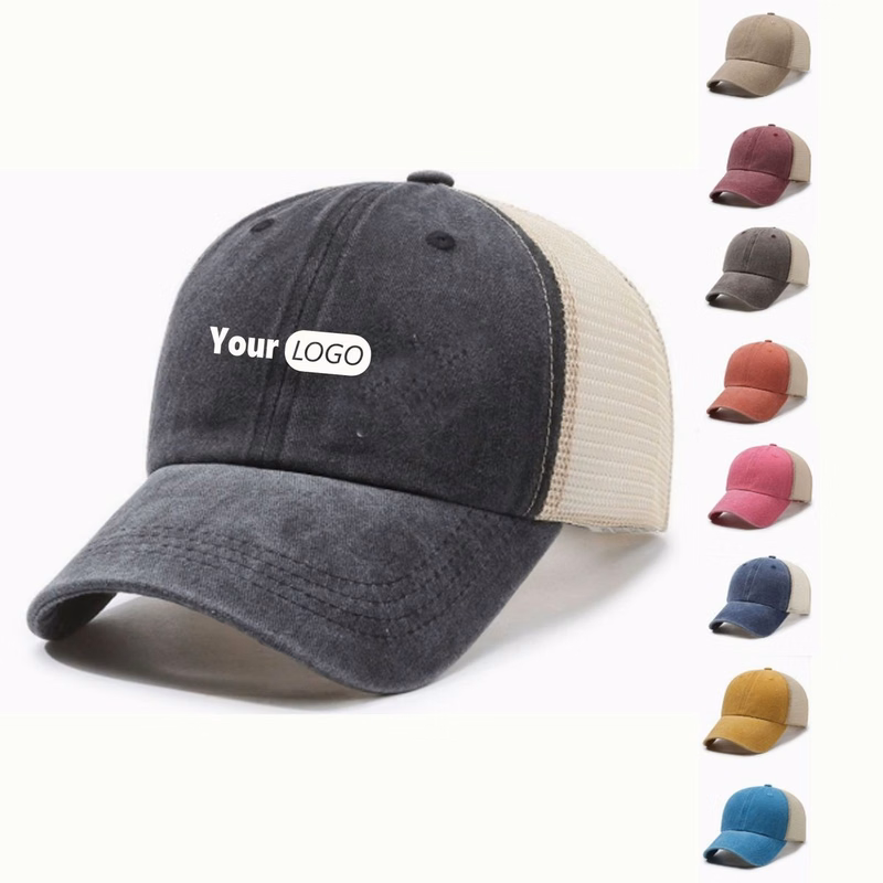 Adjustable Vintage Baseball Cap Outdoor Sun Visor Hat