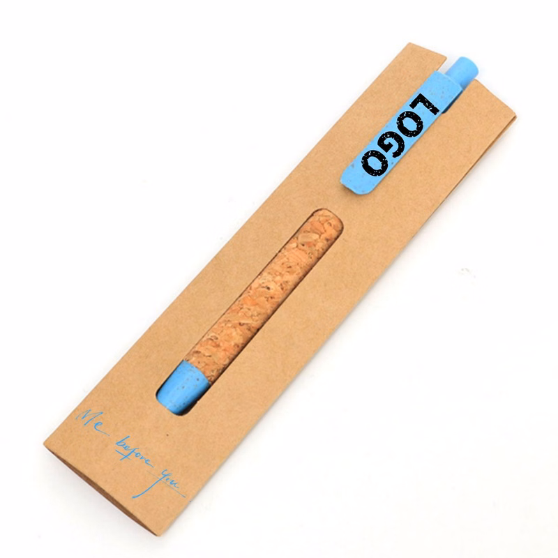 Eco Friendly Cork And Recycled Ballpoint