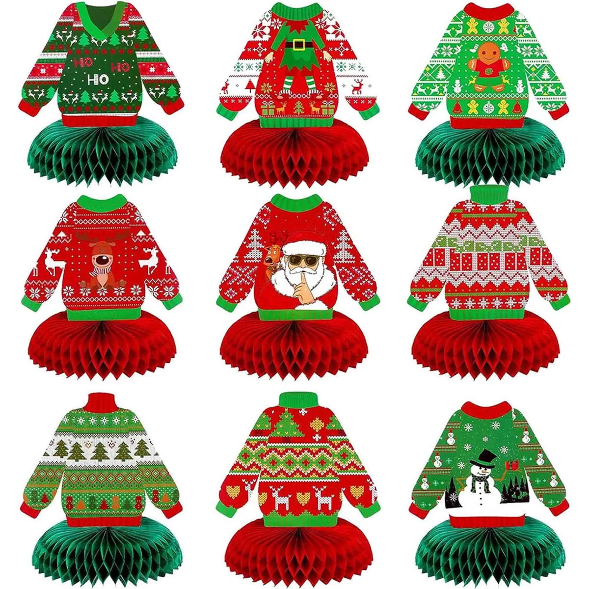 Custom 3D Honeycomb Centerpieces Ornaments Table Decoration 1