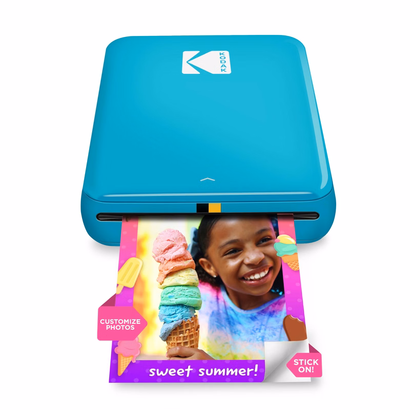 KODAK Step Instant Smartphone Photo Printer - Portable Mini Color Wireless Mobile Printer - Zink ...