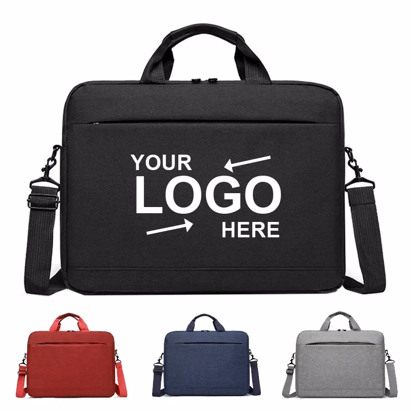 Nylon Laptop Sleeve w/ Carry Handle & Shoulder Strap