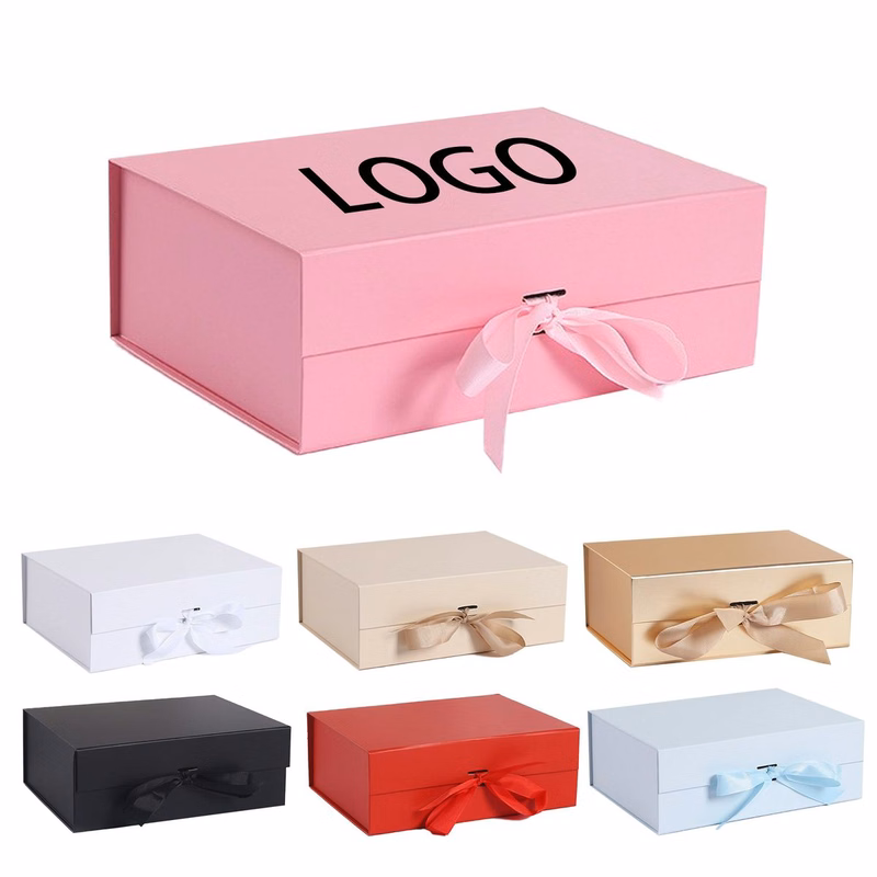 Collapsible Flip Top Gift Box