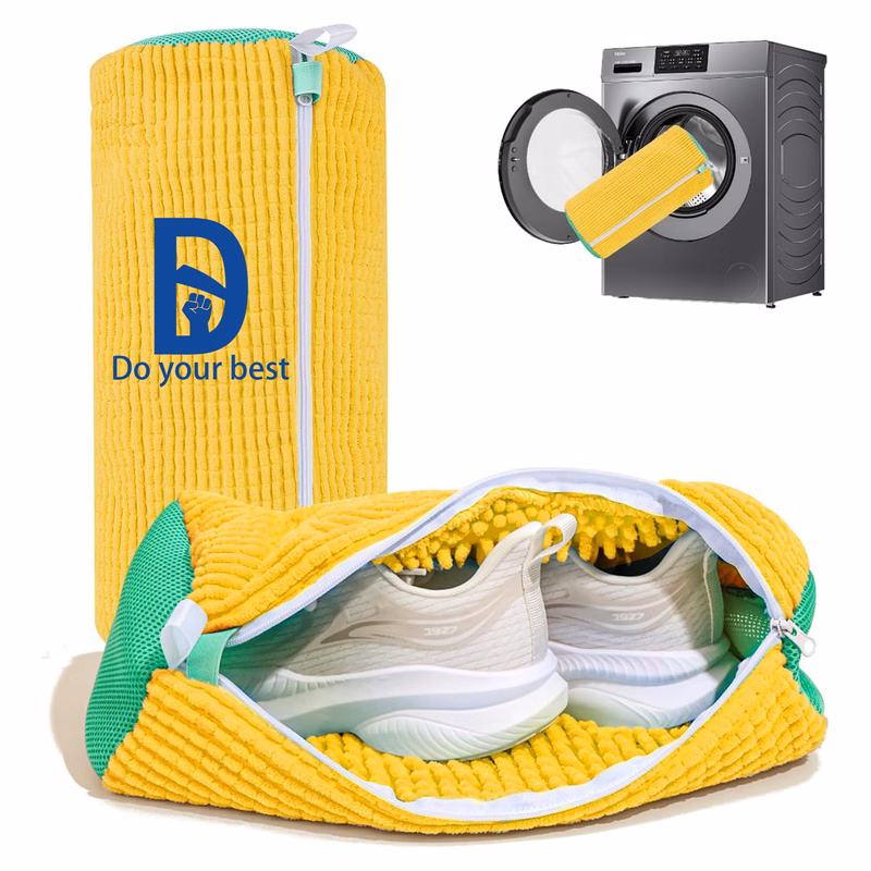 Reusable and Durable Zipper Shoe Washing Bag MOQ100