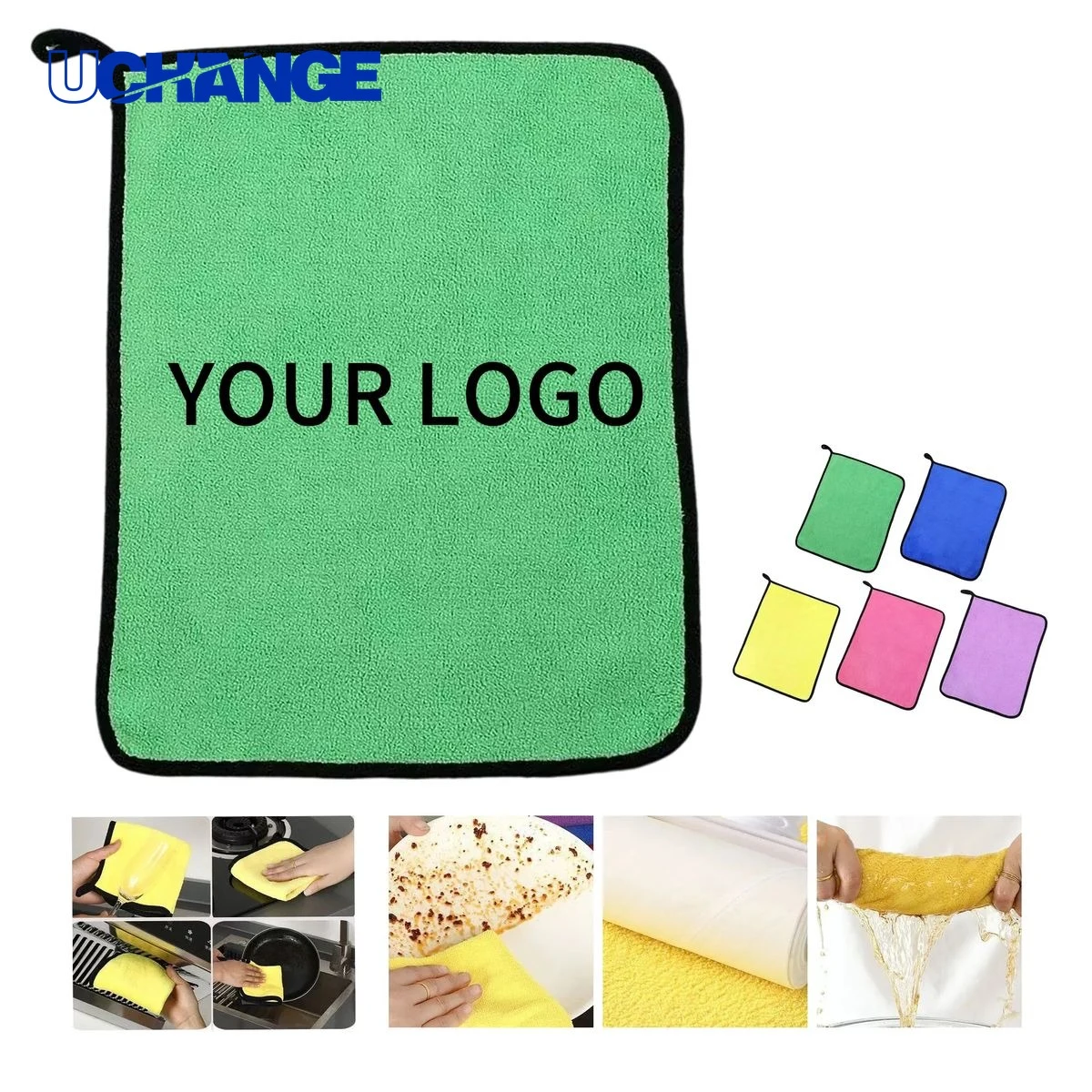Reusable Microfiber Car Towel Detailing Towel for Auto Care 1