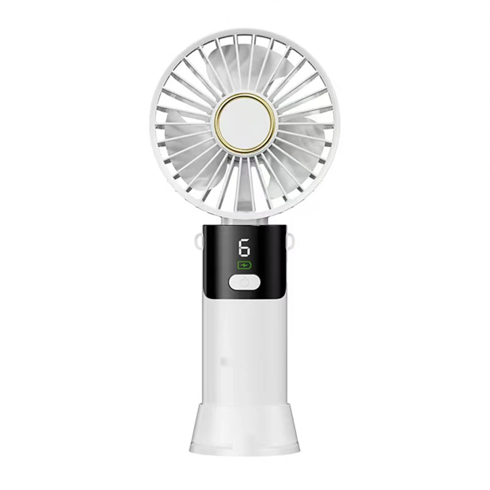 Rechargeable 6-Level Display Fan 1