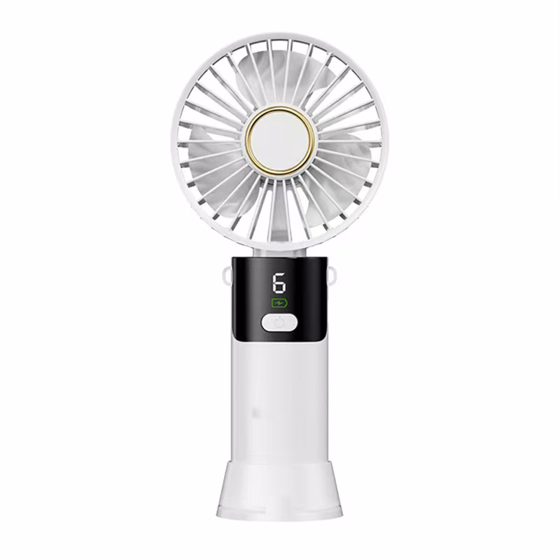 Rechargeable 6-Level Display Fan