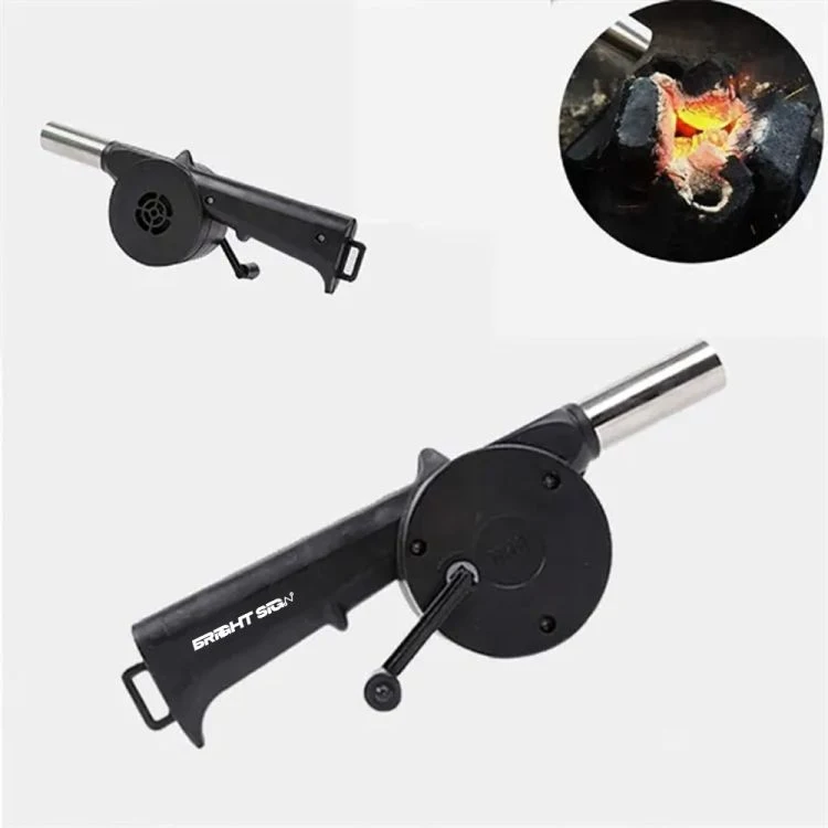 Manual Hand Crank BBQ Air Blower Fan 1