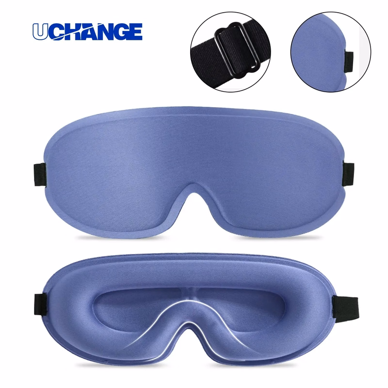3D Contoured Sleep Mask With Nose Bridge