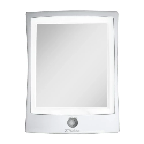 Zadro Fogless LED Light Shower Mirror - Silver 1