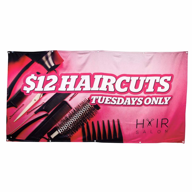 4' x 8' Satin Banner