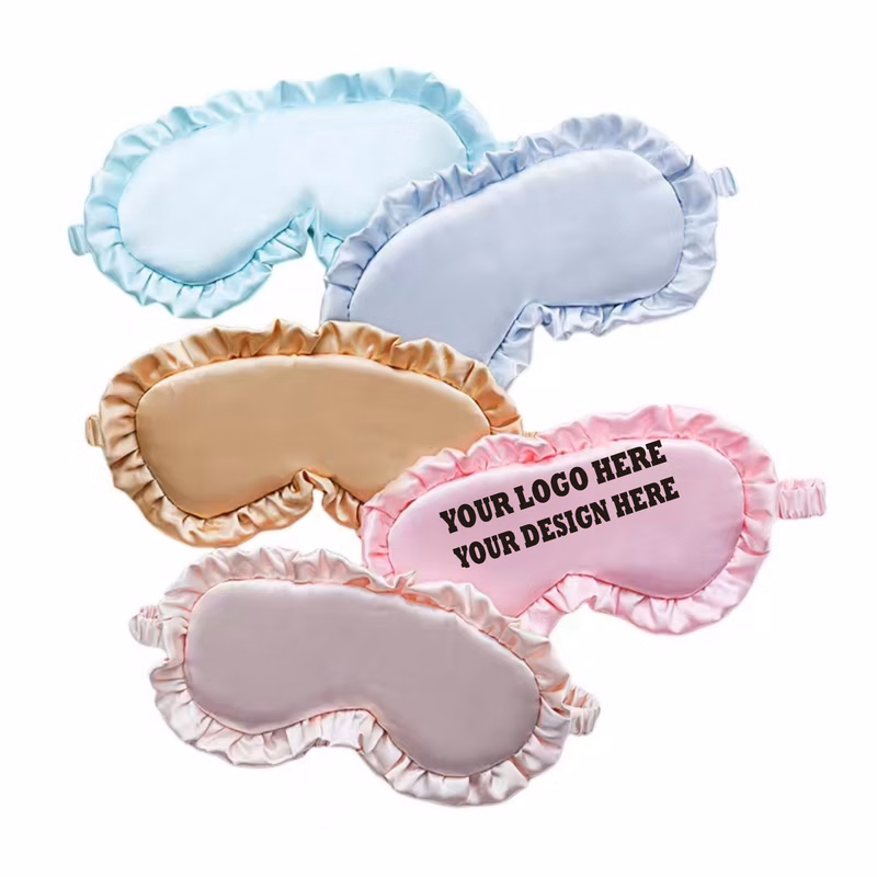 Lace-Trimmed Sleep Mask for Ultimate Darkness
