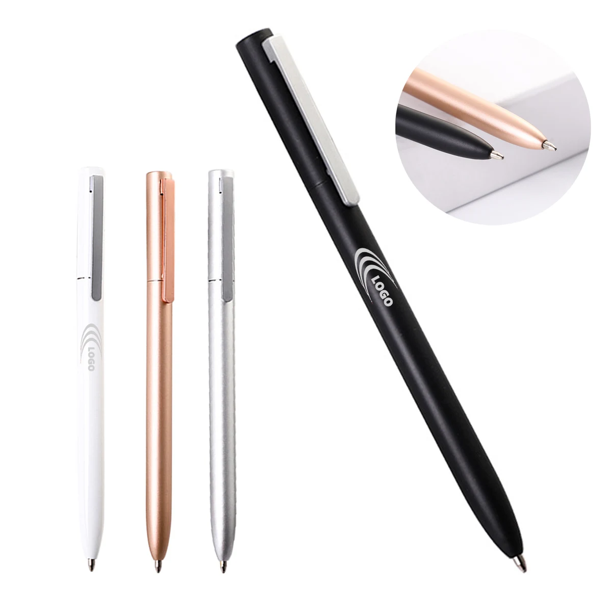 High-Quality Metal Ballpoint Pen with Smooth Twist Action 1