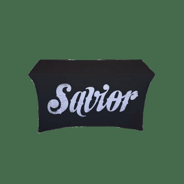 IMPORT 4' Stretch Full Color Table Throw