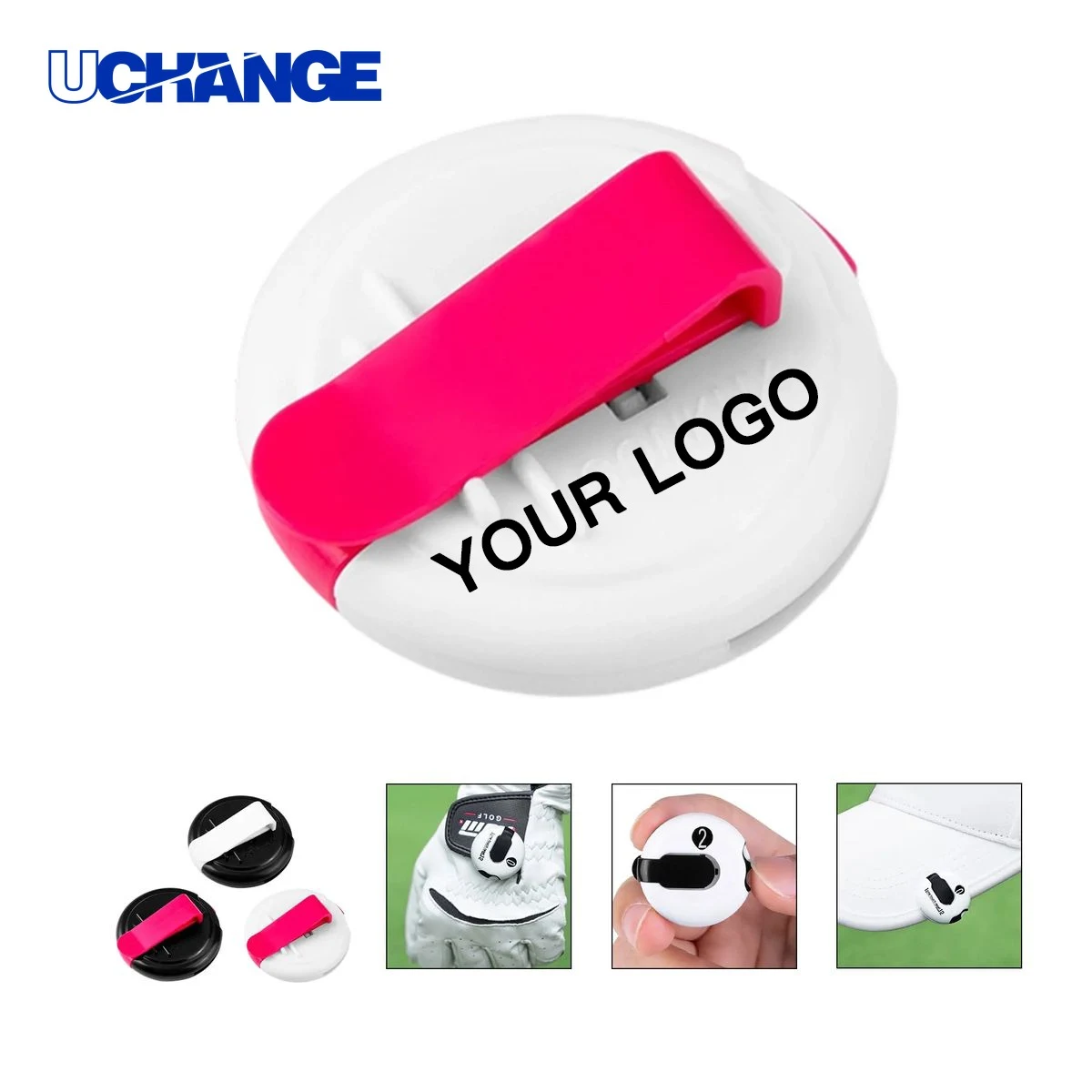 Golf Hat Clip Stroke Counter Quick Reset 1