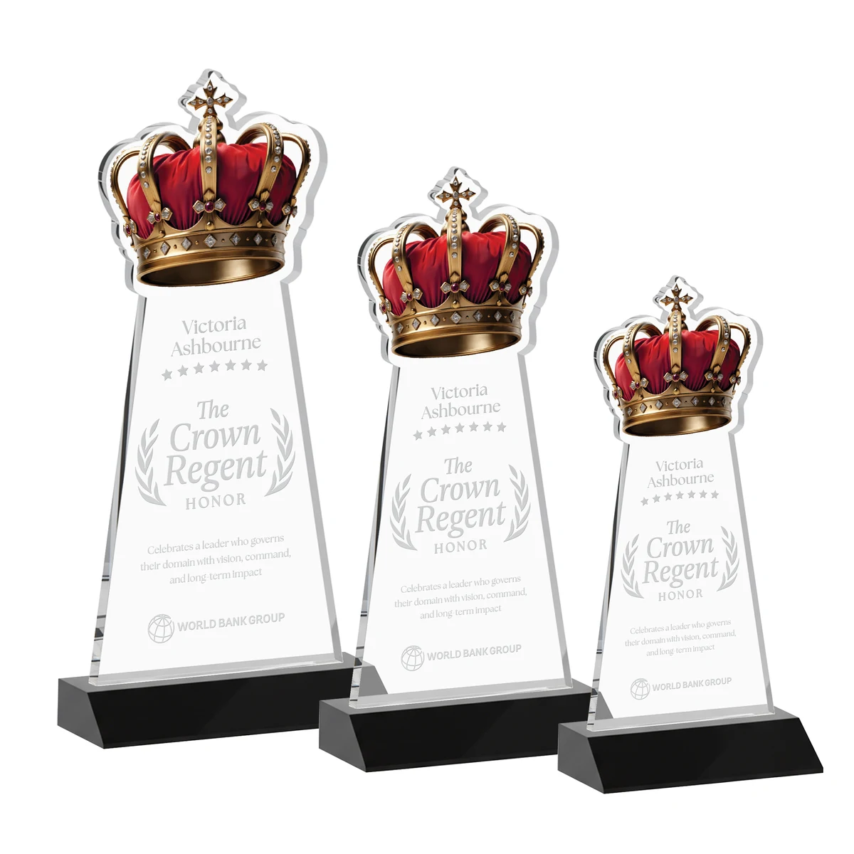 Crown Award - Black 1