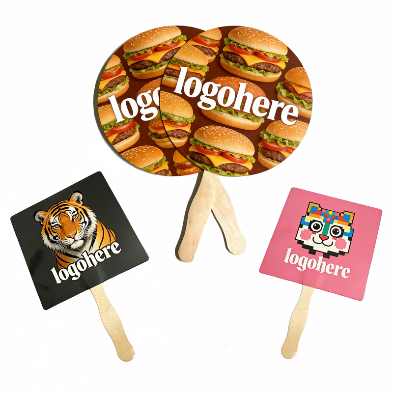 Personalized Wooden Fan